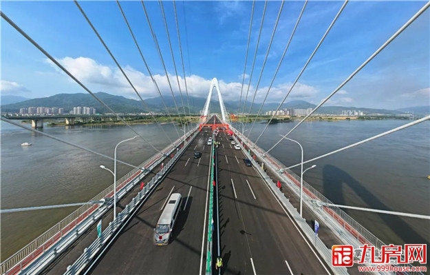刚刚宣布!福州又一跨江大桥正式通车!闽侯甘蔗⇌地铁苏洋站,6分钟!——九房网 刚刚宣布!福州又一跨江大桥正式通车!闽侯甘蔗⇌地铁苏洋站,6分钟!——九房网