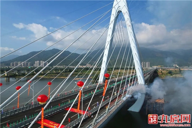 刚刚宣布!福州又一跨江大桥正式通车!闽侯甘蔗⇌地铁苏洋站,6分钟!——九房网 刚刚宣布!福州又一跨江大桥正式通车!闽侯甘蔗⇌地铁苏洋站,6分钟!——九房网