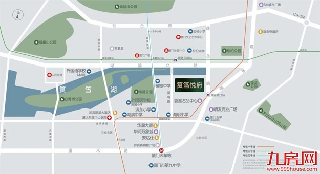  悦启筼筜丨从中心万象到心中悦府——九房网