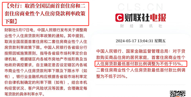 央行重磅官宣!商贷首付最低1.5成!公积金利率最低2.85%!——九房网 央行重磅官宣!商贷首付最低1.5成!公积金利率最低2.85%!——九房网