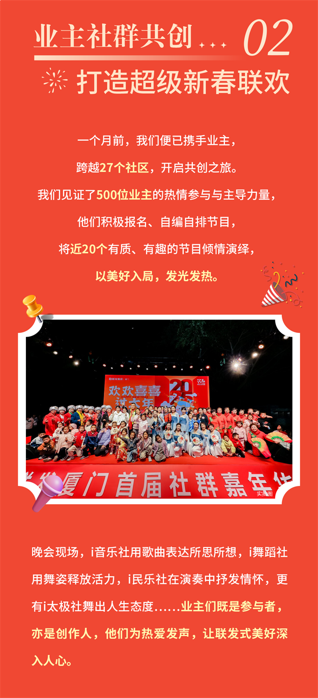 欢欢喜喜过大年 | 这一次，联发与业主共创，心在一起，“年”在一起——九房网